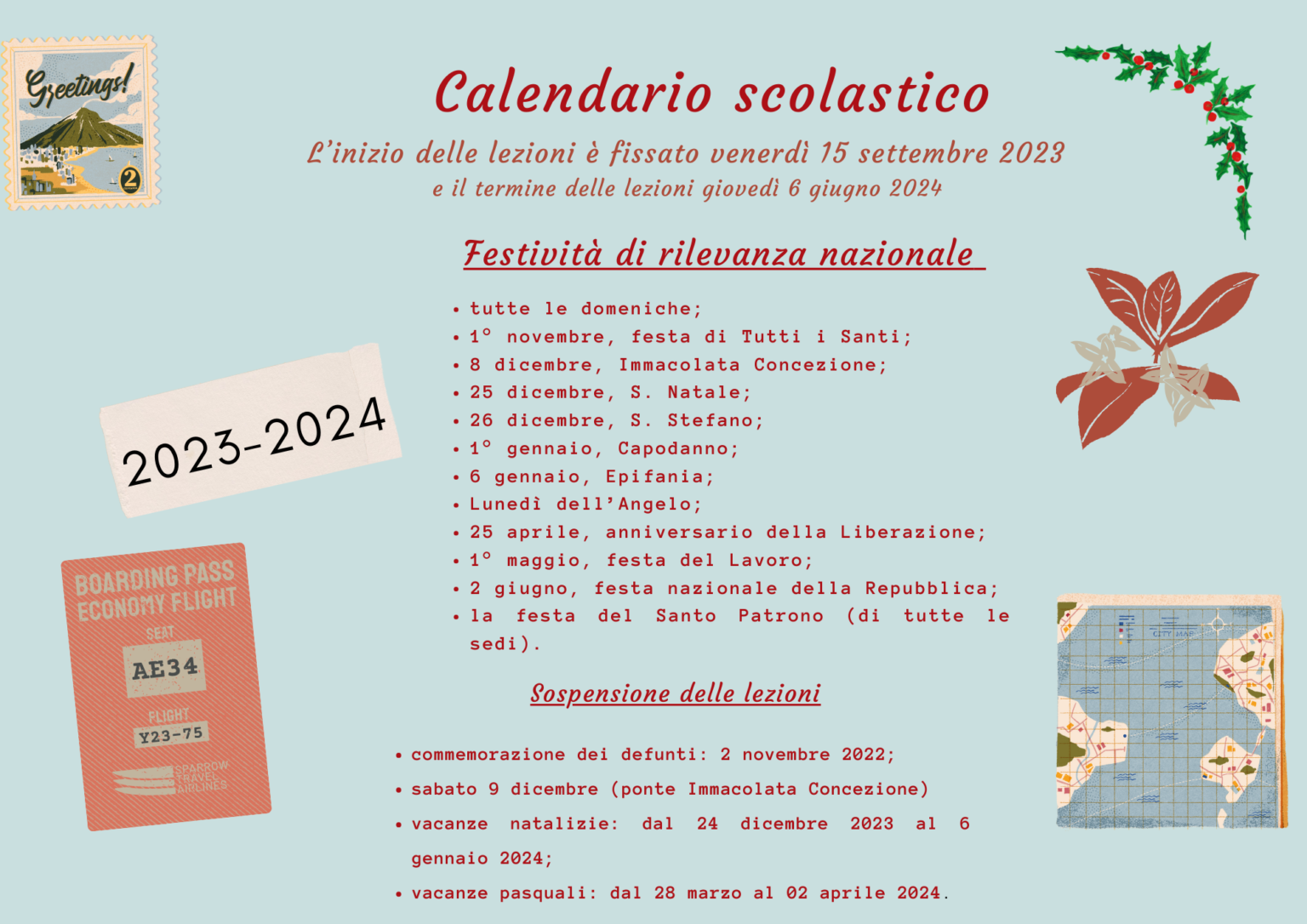 Calendario Scolastico A S Istituto Di Istruzione Superiore