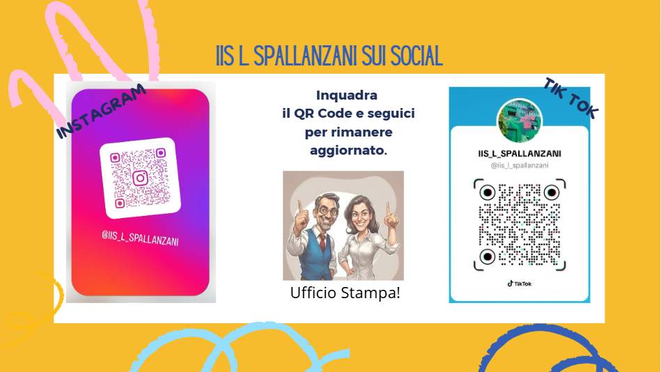 Istituto di Istruzione Superiore Lazzaro Spallanzani | UFFICIO STAMPA: social media e rapporti con il Territorio.