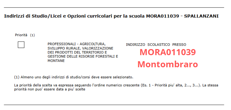 Istituto di Istruzione Superiore Lazzaro Spallanzani | Iscrizioni a.s. 2025/2026 ISTRUZIONI di compilazione della domanda