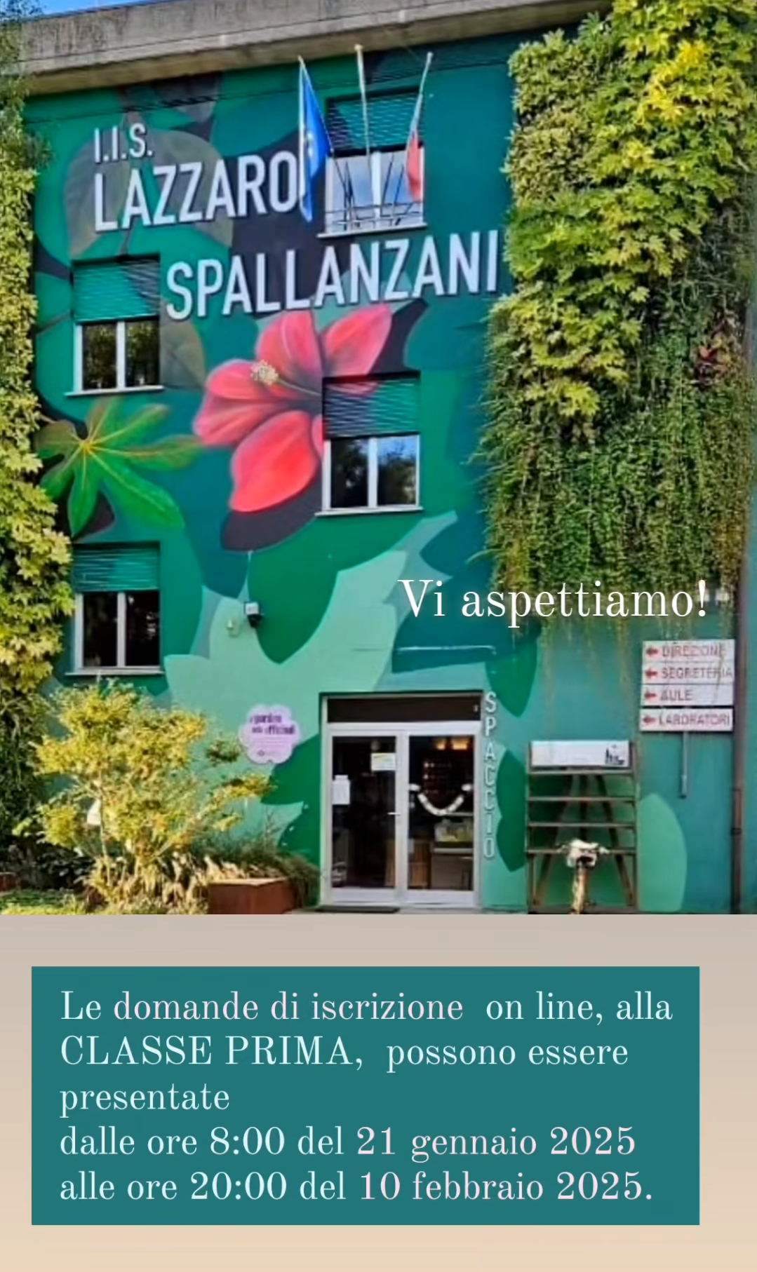 Istituto di Istruzione Superiore Lazzaro Spallanzani | Iscrizioni a.s. 2025/2026 ISTRUZIONI di compilazione della domanda